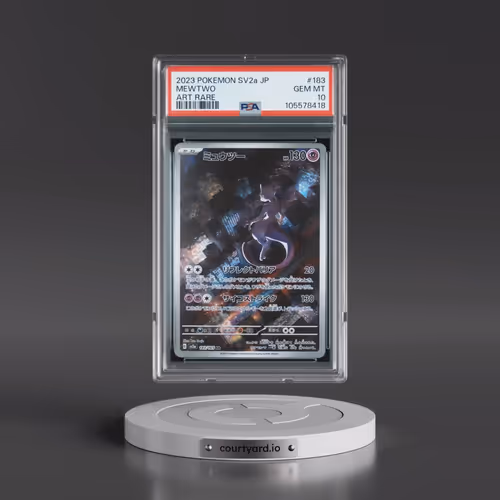 2023 Pokémon Sv2a-Pokemon 151 #183 Mewtwo - Art Rare (PSA 10 GEM MINT)