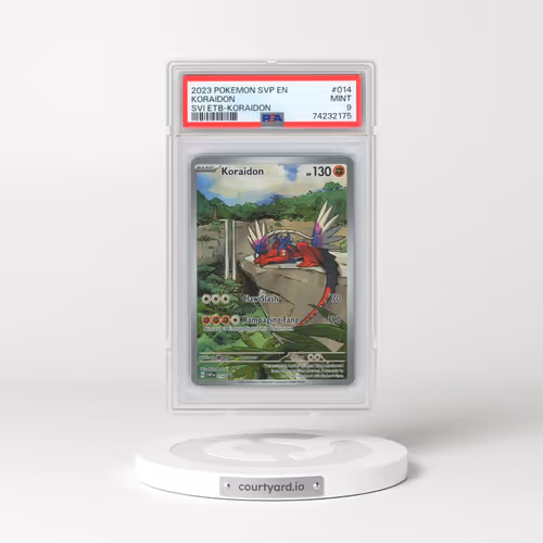 2023 Pokémon Svp EN-SV Black Star Promo #014 Koraidon - Scarlet & Violet Elite Trainer Box-Koraidon (PSA 9 MINT)