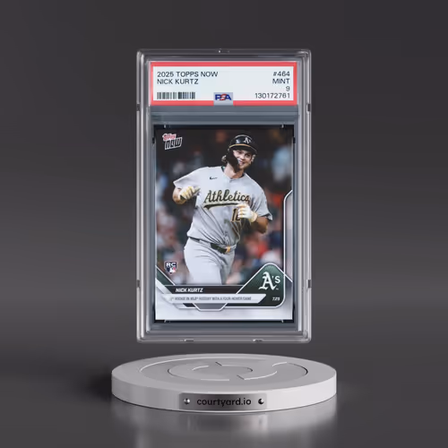 2025 Topps Now #464 Nick Kurtz (PSA 9 MINT)