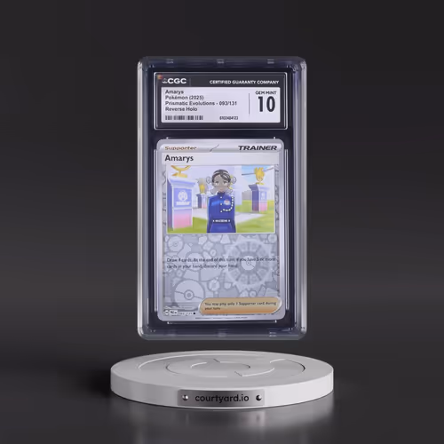 2024 Prismatic Evolutions - PRE EN #093/131 Amarys - Reverse Holo (CGC 10 GEM MINT)