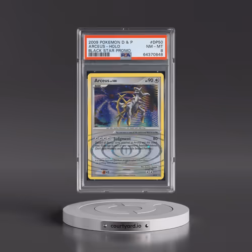 2009 Pokémon Diamond & Pearl Black Star Promo #DP50 Arceus - Holo (PSA 8 NM-MT)