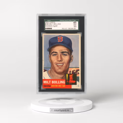 1953 Topps #280 Milt Bolling (SGC 3.5 VG+)