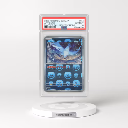 2023 Pokémon Sv2a-Pokemon 151 #144 Articuno - Reverse Holo Master Ball (PSA 10 GEM MINT)