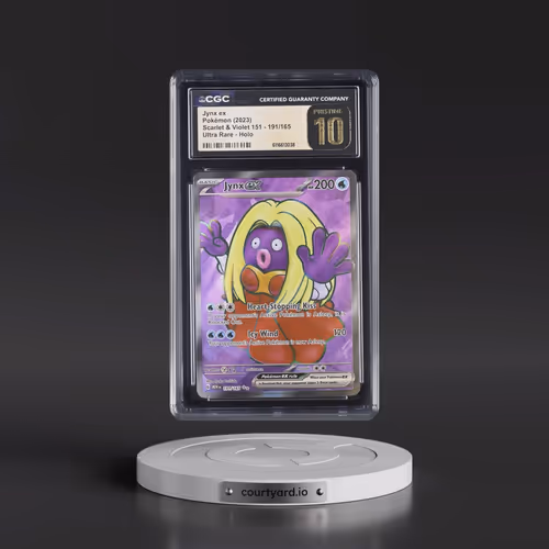 2023 Scarlet & Violet 151 - MEW EN #191/165 Jynx ex - Ultra Rare Holo (CGC 10 PRISTINE)