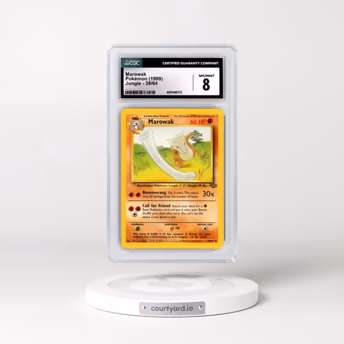 1999 Jungle #39/64 Marowak (CGC 8 NM-MT)
