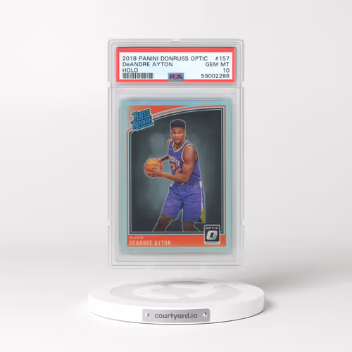 2018 Panini Donruss Optic #157 DeAndre Ayton - Holo (PSA 10 GEM MINT)