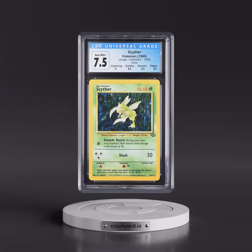 1999 Jungle #10/64 Scyther - Holo (CGC 7.5 NM+)