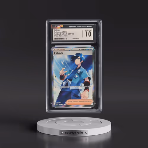 2023 Paldea Evolved - PAL EN #251/193 Falkner - Ultra Rare Holo (CGC 10 GEM MINT)