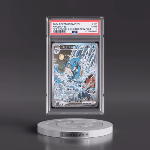 2024 Pokémon Svp EN-SV Black Star Promo #131 Kingdra EX - Holo Shrouded Fable Special Illustration C
