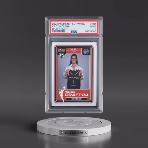 2024 Panini Instant WNBA Draft Night #DN1 Caitlin Clark (PSA 9 MINT)