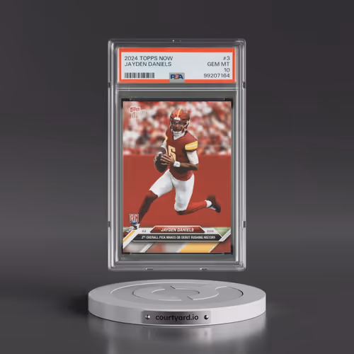 2024 Topps Now #3 Jayden Daniels (PSA 10 GEM MINT)