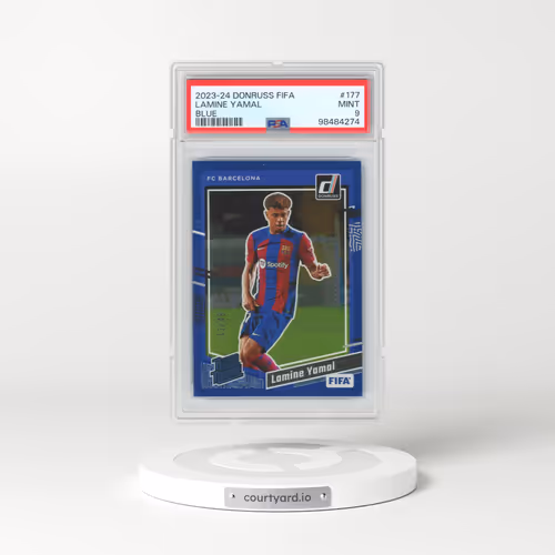 2023-24 Panini Donruss FIFA #177 Lamine Yamal - Blue (PSA 9 MINT)