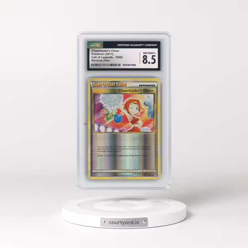 2011 Call of Legends #76/95 Cheerleader's Cheer - Reverse Holo (CGC 8.5 NM-MT+)