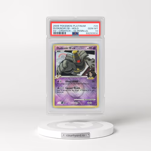 2009 Pokémon Platinum Supreme Victors #26 Dusknoir FB - Holo Crosshatch-2010 Pokemon League (PSA 10