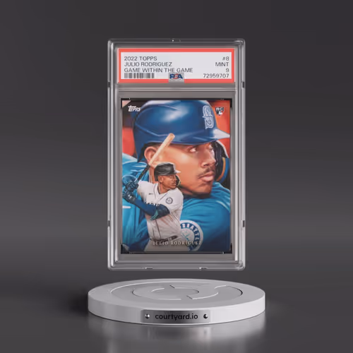 2022 Topps Game Within the Game #8 Julio Rodriguez (PSA 9 MINT)