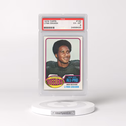 1976 Topps #140 Lynn Swann (PSA 6 EX-MT)