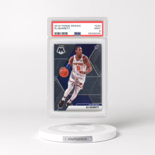 2019 Panini Mosaic #229 RJ Barrett (PSA 9 MINT)