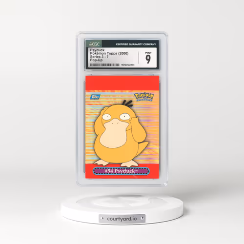 2000 Topps Series 3 #7 Psyduck (CGC 9 MINT)