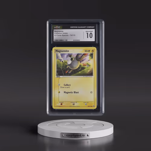 2005 EX Delta Species #74/113 Magnemite (CGC 10 GEM MINT)