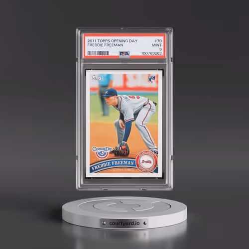 2011 Topps Opening Day #70 Freddie Freeman (PSA 9 MINT)