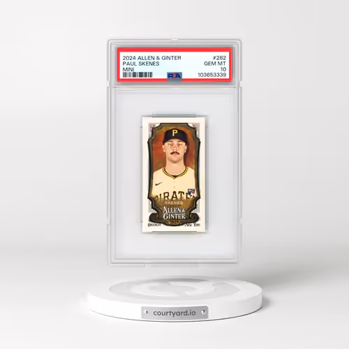 2024 Topps Allen & Ginter #282 Paul Skenes - Mini (PSA 10 GEM MINT)