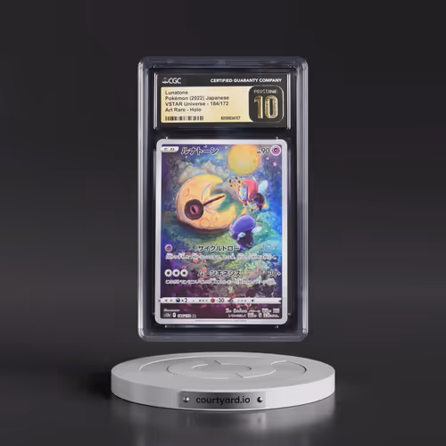 2022 VSTAR Universe #184/172 Lunatone - Art Rare Holo (CGC 10 PRISTINE)