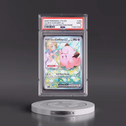 2025 Pokémon Jtg EN-Journey Together #184 Lillie's Clefairy EX - Holo Special Illustration Rare (PSA