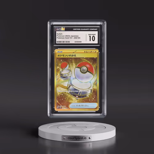 2023 Pokémon Card 151 #209/165 Switch - Ultra Rare (CGC 10 GEM MINT)