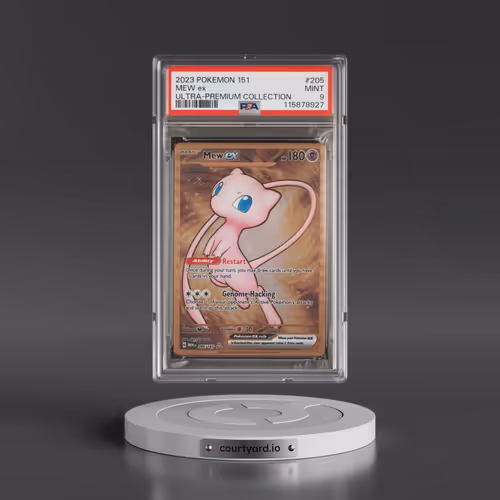 2023 Pokémon 151 Ultra-Premium Collection #205 Mew EX - Holo (PSA 9 MINT)
