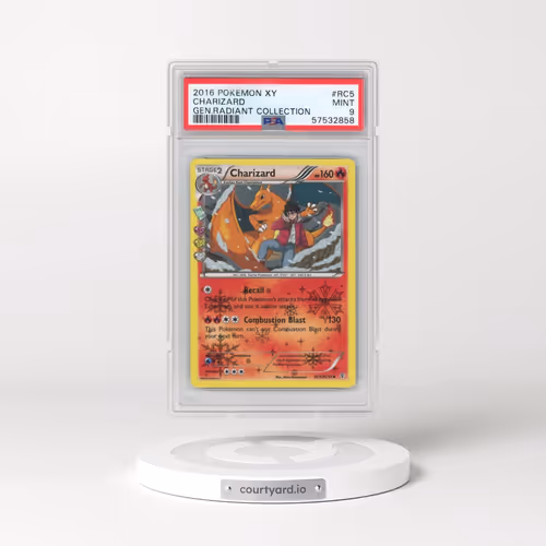 2016 Pokémon XY Generations Radiant Collection #RC5 Charizard (PSA 9 MINT)