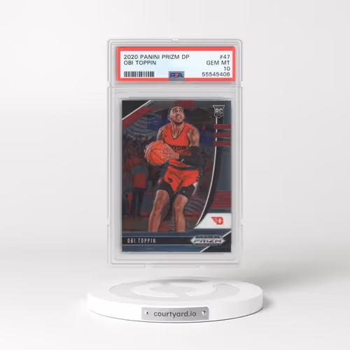 2020 Panini Prizm Draft Picks #47 Obi Toppin (PSA 10 GEM MINT)