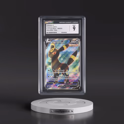 2021 Evolving Skies #188/203 Umbreon V - Ultra Rare Holo (CGC 9 MINT)