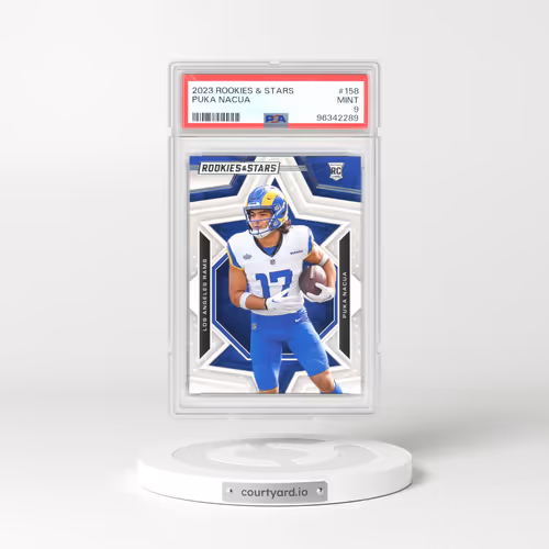 2023 Panini Rookies & Stars #158 Puka Nacua (PSA 9 MINT)