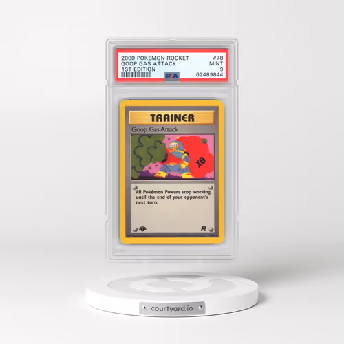 2000 Pokémon Rocket #78 Goop Gas Attack - 1st Edition (PSA 9 MINT)