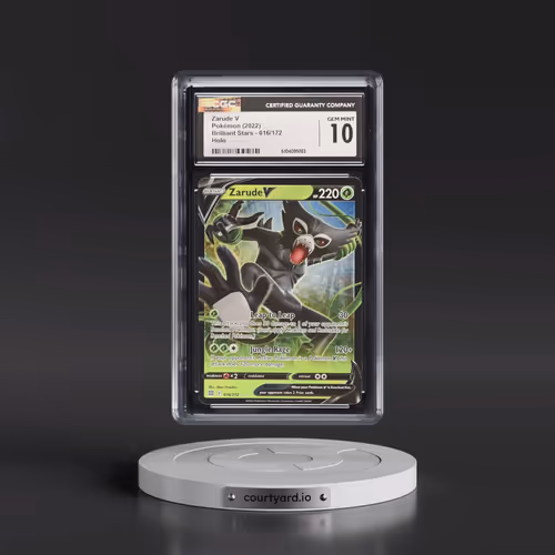 2022 Brilliant Stars #016/172 Zarude V - Holo (CGC 10 GEM MINT)