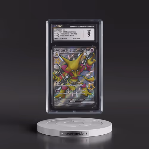 2023 Shiny Treasure ex #326/190 Alakazam ex - Shiny Super Rare Holo (CGC 9 MINT)