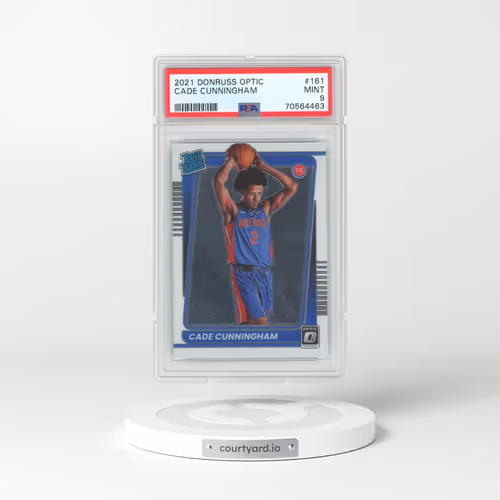 2021 Panini Donruss Optic #161 Cade Cunningham (PSA 9 MINT)