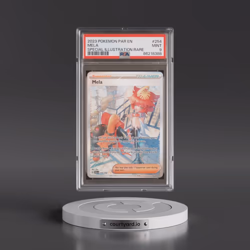 2023 Pokémon Par EN-Paradox Rift #254 Mela - Special Illustration Rare (PSA 9 MINT)