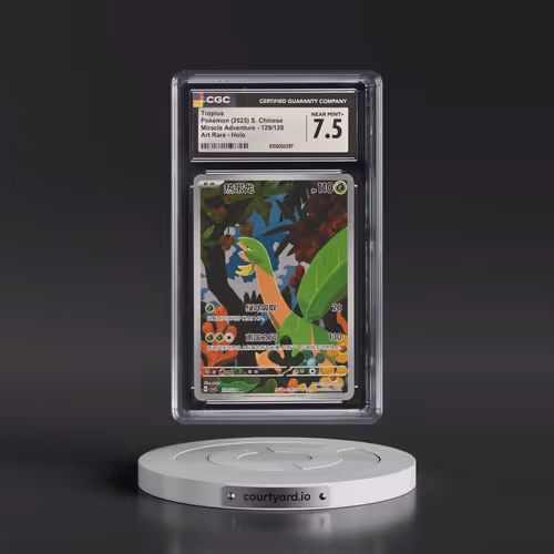 2025 Miracle Adventure - csv2C - Simplified #129/128 Tropius - Art Rare Holo (CGC 7.5 NM+)