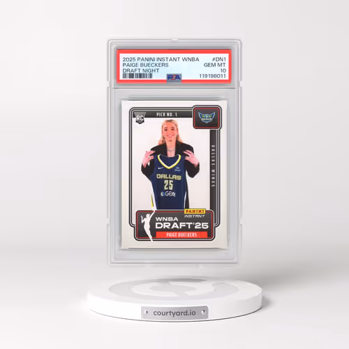 2025 Panini Instant WNBA Draft Night #DN1 Paige Bueckers (PSA 10 GEM MINT)