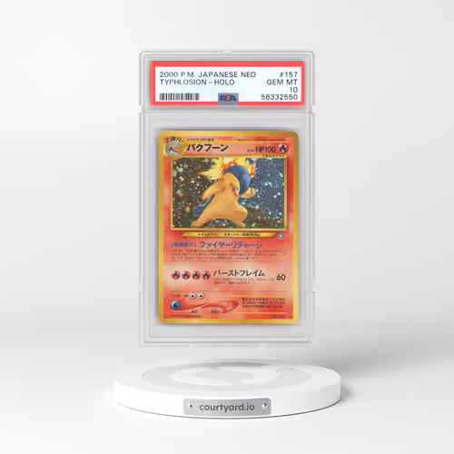 2000 Pokémon Neo #157 Typhlosion - Holo (PSA 10 GEM MINT)