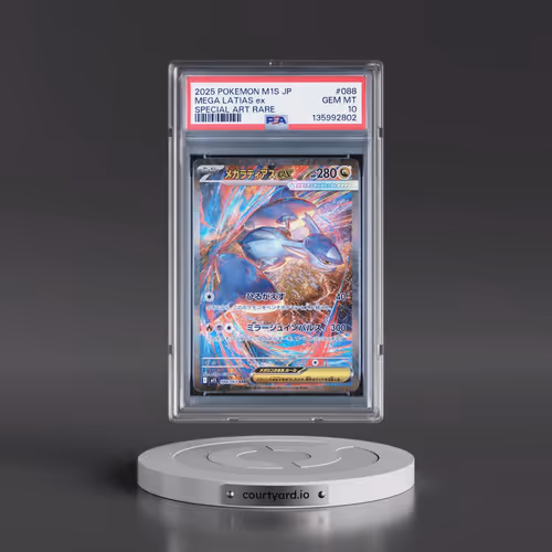 2025 Pokémon M1s-Mega Symphonia #088 Mega Latias EX - Holo Special Art Rare (PSA 10 GEM MINT)