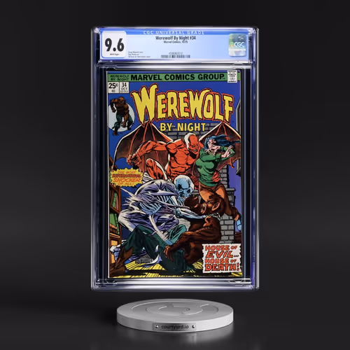 Werewolf By Night #34 CGC 9.6 White Pages (Marvel Comics, 10/75)