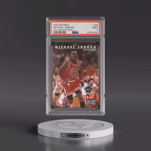 1992 Skybox USA Basketball #40 Michael Jordan (PSA 9 MINT)