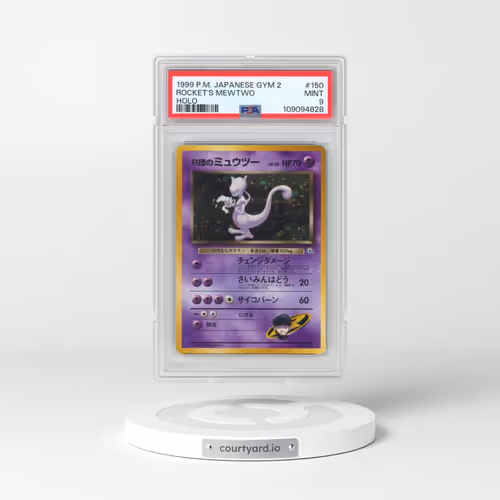 1999 Pokémon Gym 2 #150 Rocket's Mewtwo - Holo (PSA 9 MINT)