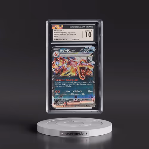 2023 Shiny Treasure ex #115/190 Charizard ex - Holo (CGC 10 GEM MINT)