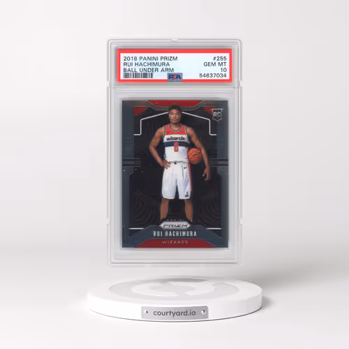 2019 Panini Prizm #255 Rui Hachimura - Variation (PSA 10 GEM MINT)