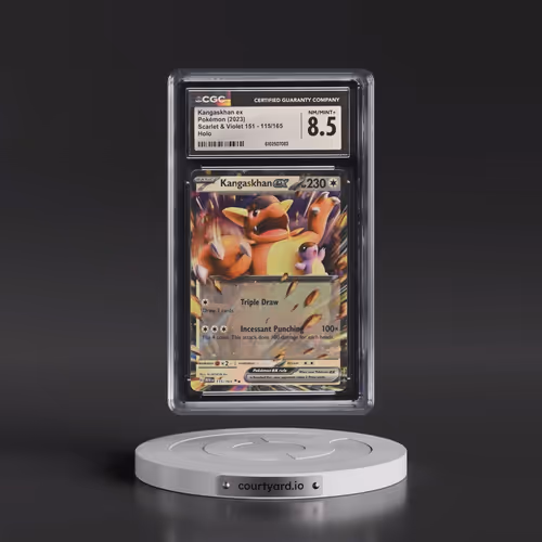 2023 Scarlet & Violet 151 - MEW EN #115/165 Kangaskhan ex (CGC 8.5 NM-MT+)