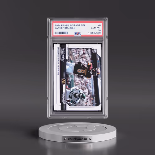 2024 Panini Instant NFL #6 Jayden Daniels (PSA 10 GEM MINT)