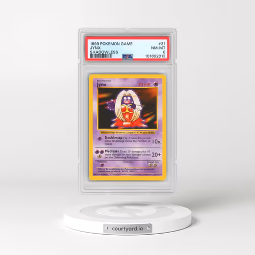 1999 Pokémon Game #31 Jynx - Shadowless (PSA 8 NM-MT)